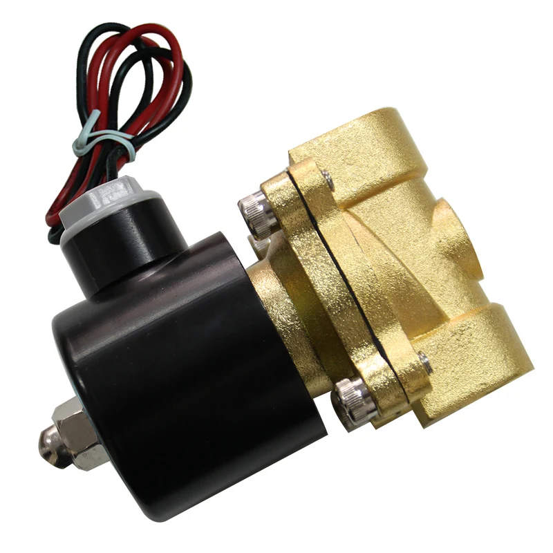 12V 24V 220V Électrovanne 1/2" 20MM Normalement Fermé (Modèle: 0022100)