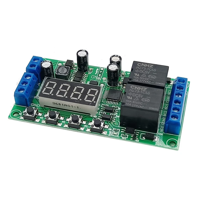 Module Relais Retard Boucle Infinie pour Contrôle Moteur 220V (Modèle: 0040001)