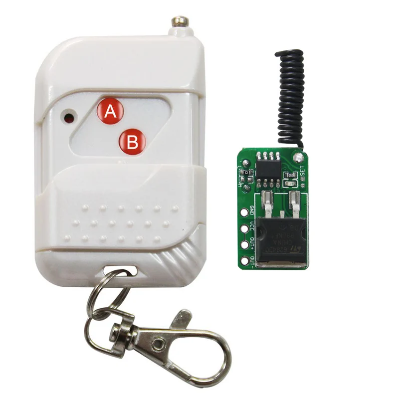 1 Canal CC 6V~36V 50W Mini Kit Interrupteur Télécommande Sans Fil pour Éclairage LED (Modèle: 0020642)
