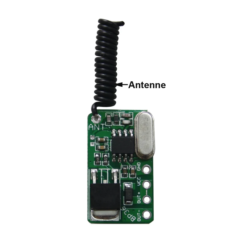 1 Canal CC 6V~36V 50W Mini Kit Interrupteur Télécommande Sans Fil pour Éclairage LED (Modèle: 0020642)