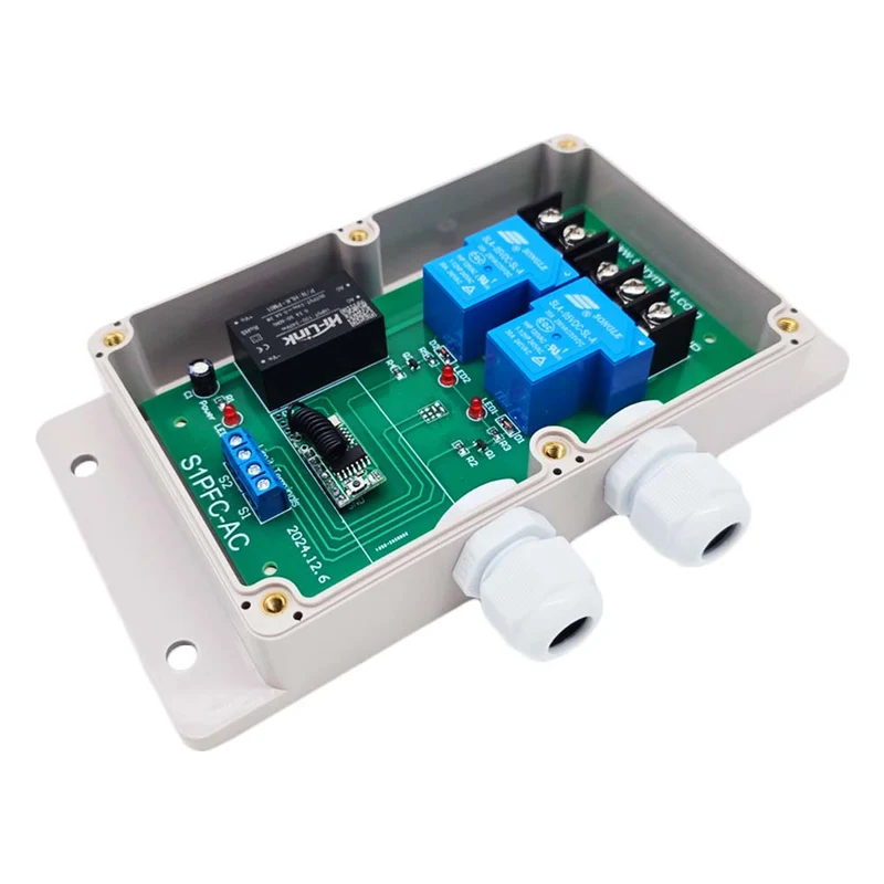 1 Voie 30A Kit Interrupteur Télécommande Sans Fil Pour Moteur 220V (Modèle: 0020131)