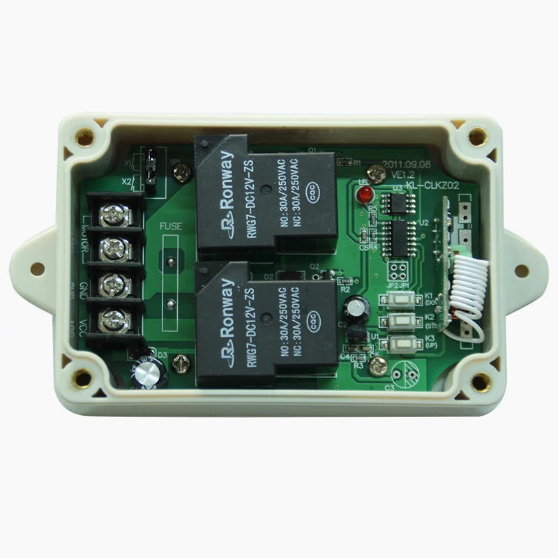 1 Voie CC 15A Interrupteur Sans Fil pour Vérin Électrique 12V 24V (Modèle: 0020600)