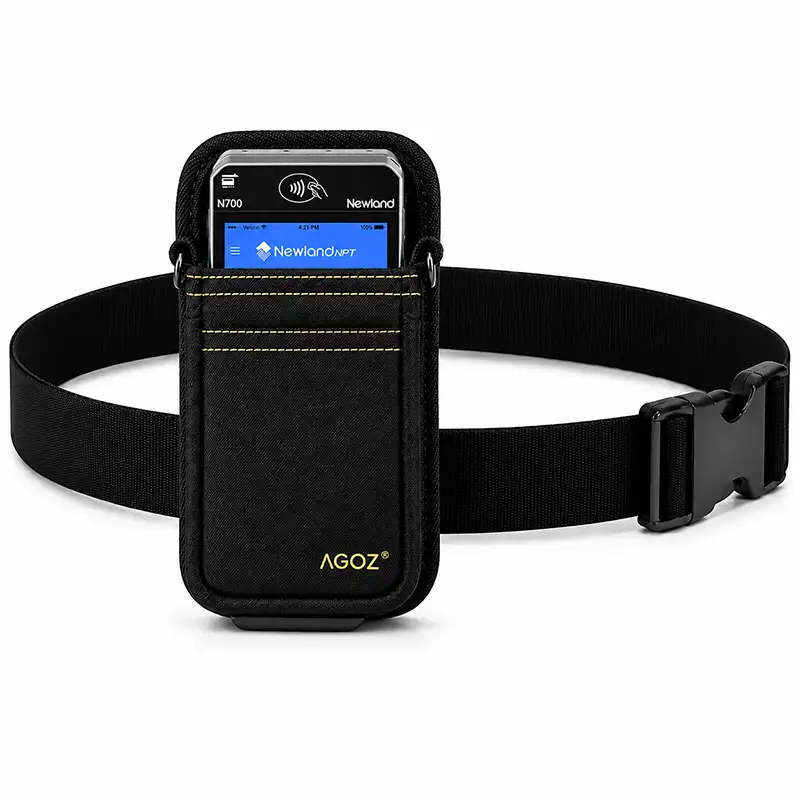 Étui pour terminal de paiement Newland avec ceinture ventrale robuste | Agoz