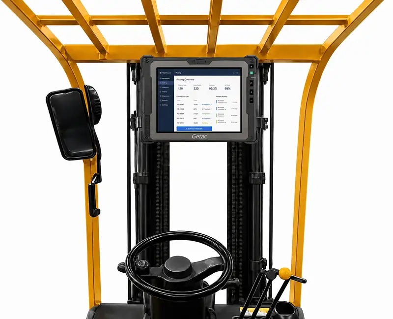 Support de montage pour chariot élévateur Getac Tablet pour mobilité en entrepôt | Agoz