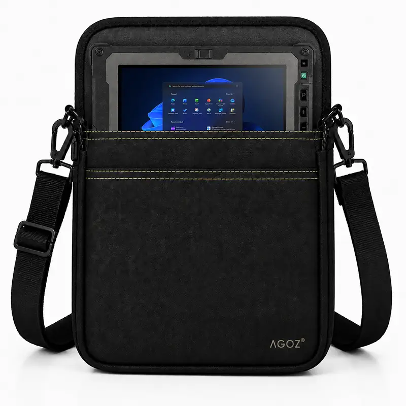 Étui de transport pour tablette Getac avec bandoulière pour opérations sur le terrain | Agoz