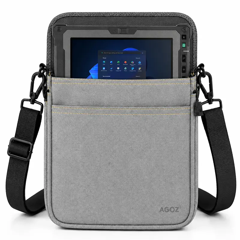 Étui de transport pour tablette Getac avec bandoulière pour opérations sur le terrain | Agoz