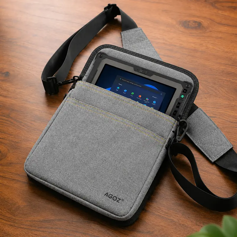 Étui de transport pour tablette Getac avec bandoulière pour opérations sur le terrain | Agoz