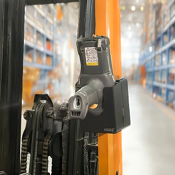 Support en métal pour chariot élévateur Point Mobile Scanner pour flottes d'entrepôt | Agoz