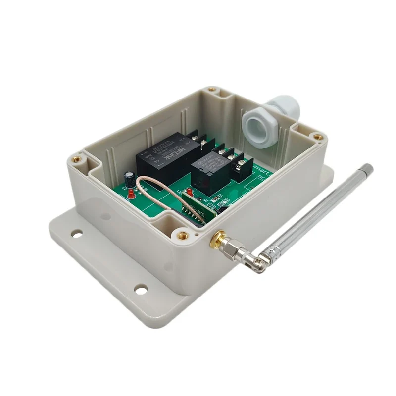 230V kit interrupteur relais sans fil 1 voie 10A avec télécommande 1km (Modèle: 0020469)
