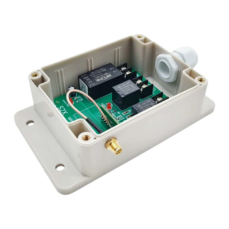 Kit Interrupteur Télécommande Sans Fil 2 Canaux Sortie 230V CA 10A (Modèle: 0020396)