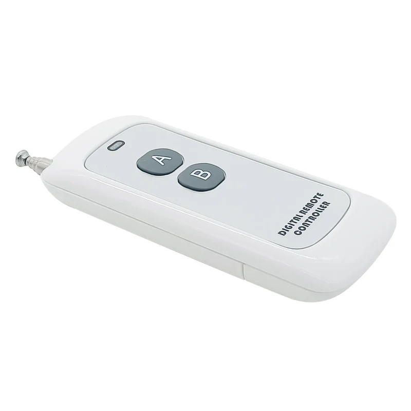 500 Mètres 2 Boutons Télécommande Sans Fil Universelle 433MHz (Modèle: 0021011)