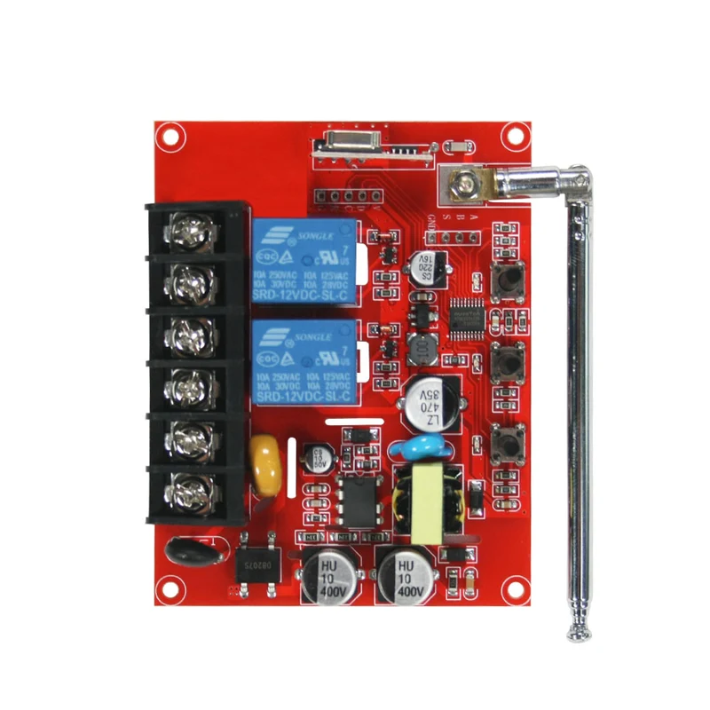 75~400V 10A 2 Canaux Kit Interrupteur Sans Fil Avec Télécommande (Modèle: 0020696)