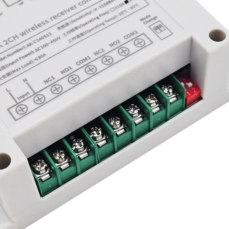 Kit Interrupteur Télécommande Sans Fil Pour Moteur Électrique Triphasé 400V (Modèle: 0020080)