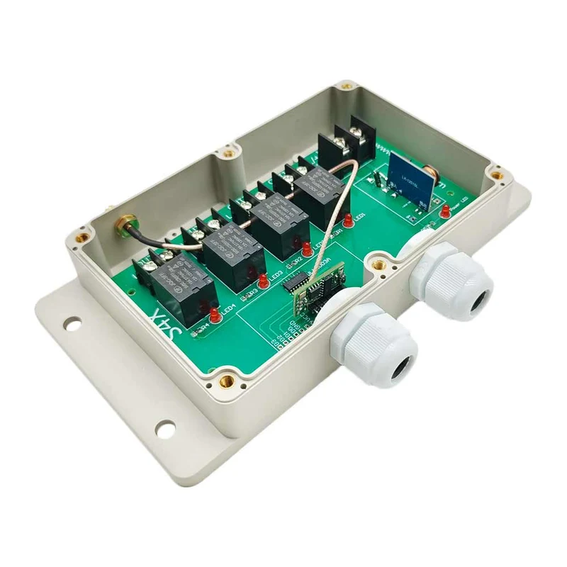 4 Voies CC 8V~80V Kit Interrupteur Sans Fil avec Télécommande (Modèle: 0020216)