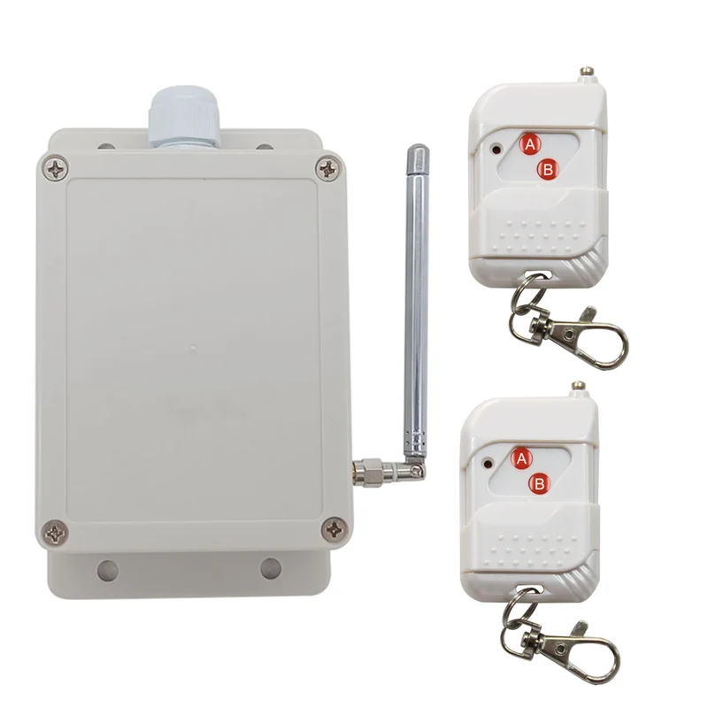 10A Kit Interrupteur Télécommande Sans Fil Sortie CC 1 Canal (Modèle: 0020424)