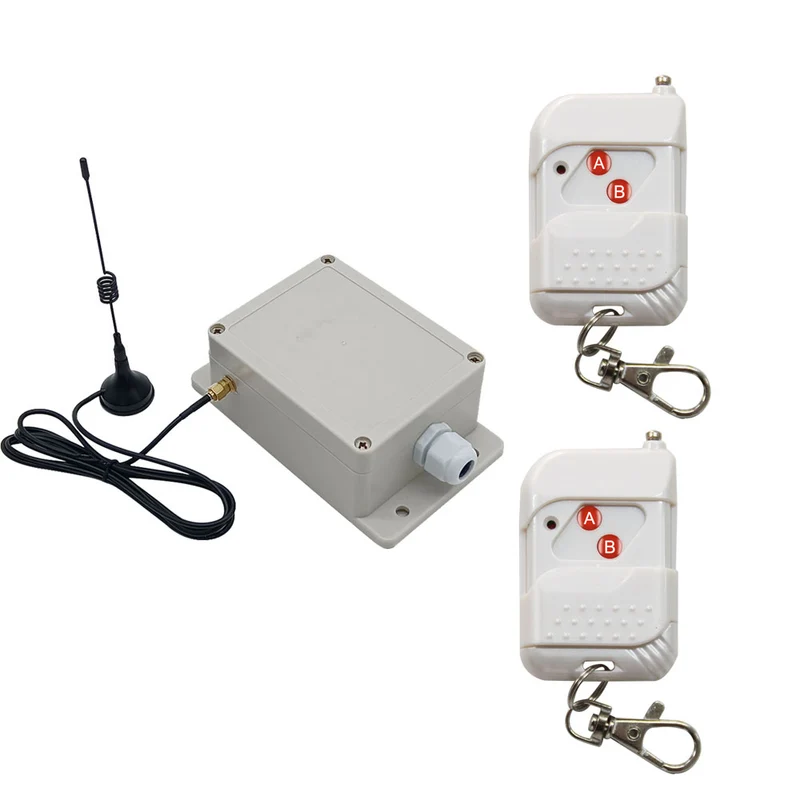 10A Kit Interrupteur Télécommande Sans Fil Sortie CC 1 Canal (Modèle: 0020424)