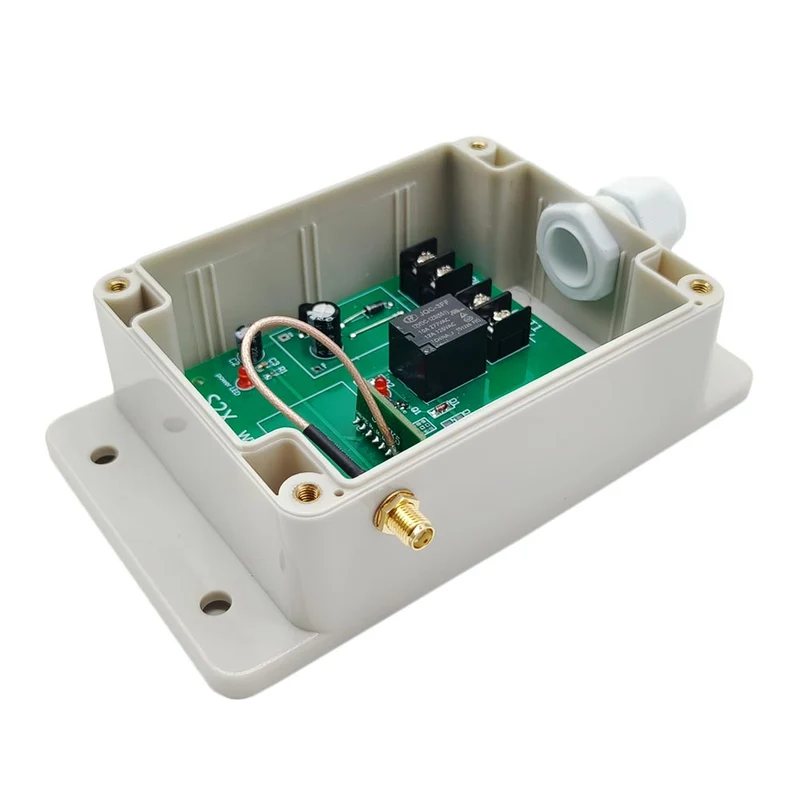 10A Kit Interrupteur Télécommande Sans Fil Sortie CC 1 Canal (Modèle: 0020424)