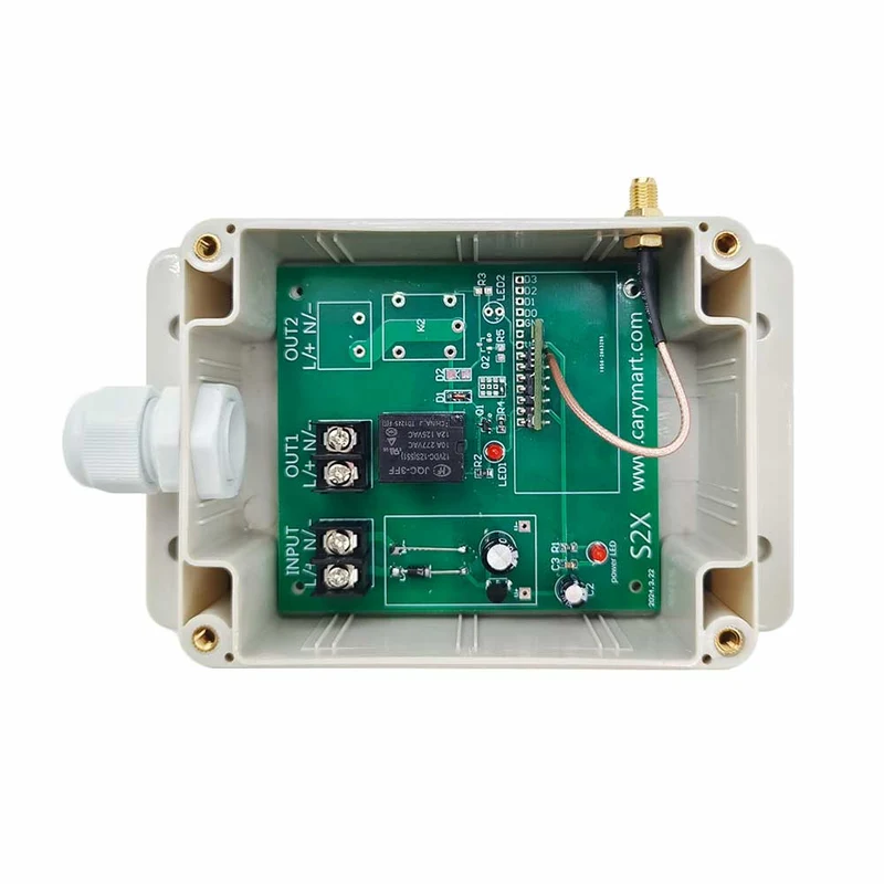 10A Kit Interrupteur Télécommande Sans Fil Sortie CC 1 Canal (Modèle: 0020424)