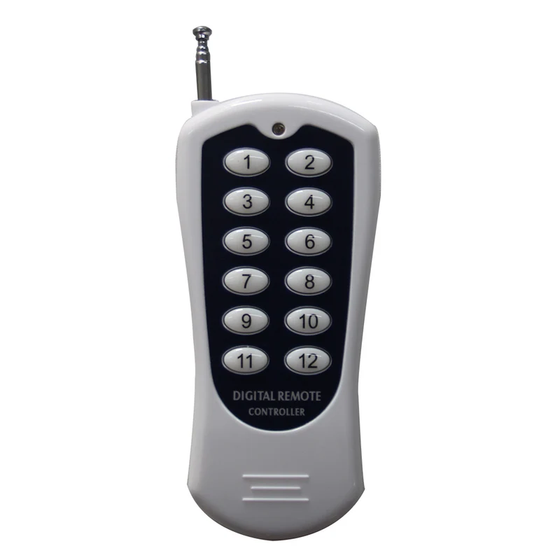 CC Kit Télécommande Sans Fil avec 12 Interrupteurs Radio et 1 Émetteur (Modèle: 0020359)