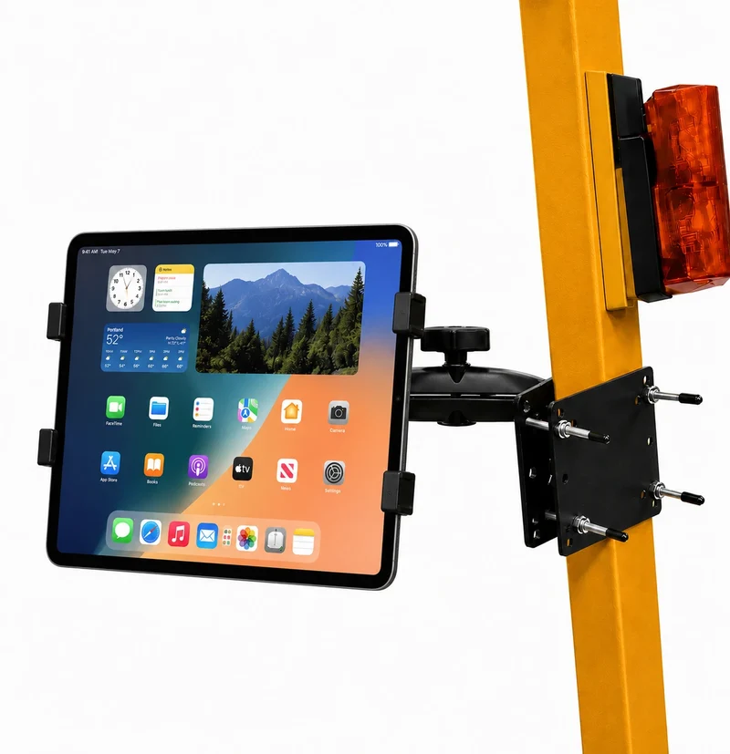 Support de tablette AGOZ pour iPad pour chariots élévateurs