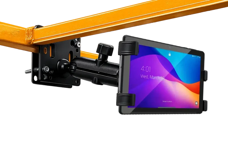 Support de tablette AGOZ pour iPad pour chariots élévateurs