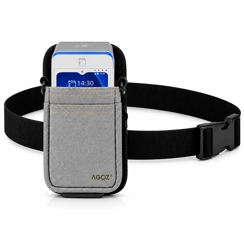 Étui robuste pour terminal de paiement myPOS avec ceinture réglable | Agoz
