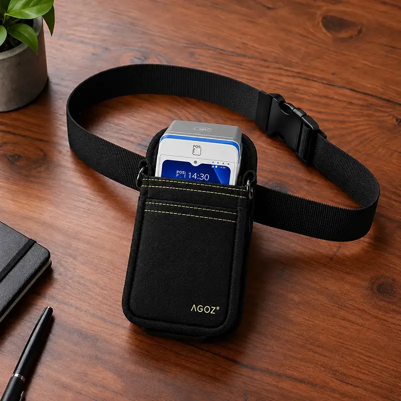 Étui robuste pour terminal de paiement myPOS avec ceinture réglable | Agoz