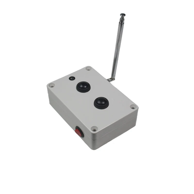 2 Bouton 1000 Mètres Étanche Émetteur Radio Télécommande Sans Fil Universelle (Modèle: 0021068)