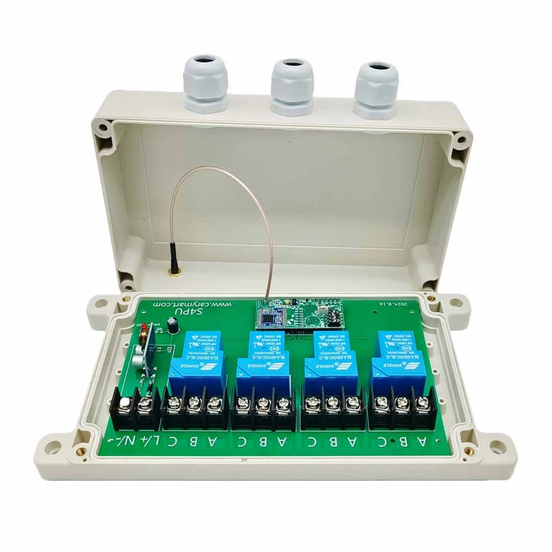 4 voies 10~80V 30A interrupteur relais sans fil avec télécommande 5km (Modèle: 0020110)