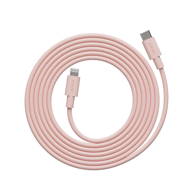 New Cable 1 | 3-Pack New Pink USB-C to Lightning