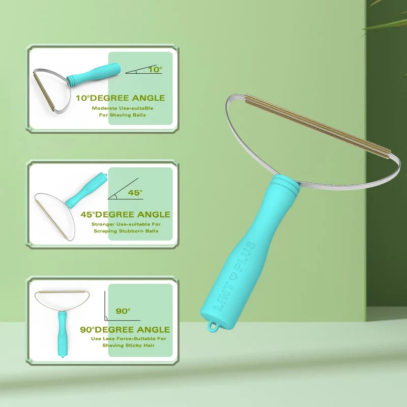 LINTPLUS Brosse Anti Poils Animaux, spécial Brosse Poil Chat et Brosse Poil Chien pour Tapis, Arbres à Chat et Paniers pour Chiens, Facile à ramasse Poils Animaux