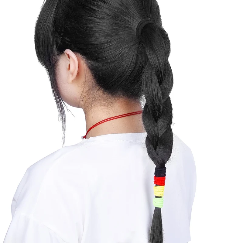 Multicolor Élastiques Bande de Cheveux Aucun Métal Élastiques Doux 69 Pièces 3mm