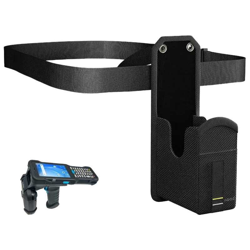 Étui ceinture Unitech HT730 UHF avec clip pour contrôle d'inventaire RFID | Agoz