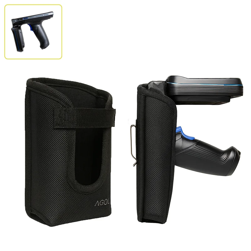 Étui pour lecteur RFID Zebra avec clip ceinture robuste pour opérations d'entrepôt | Agoz
