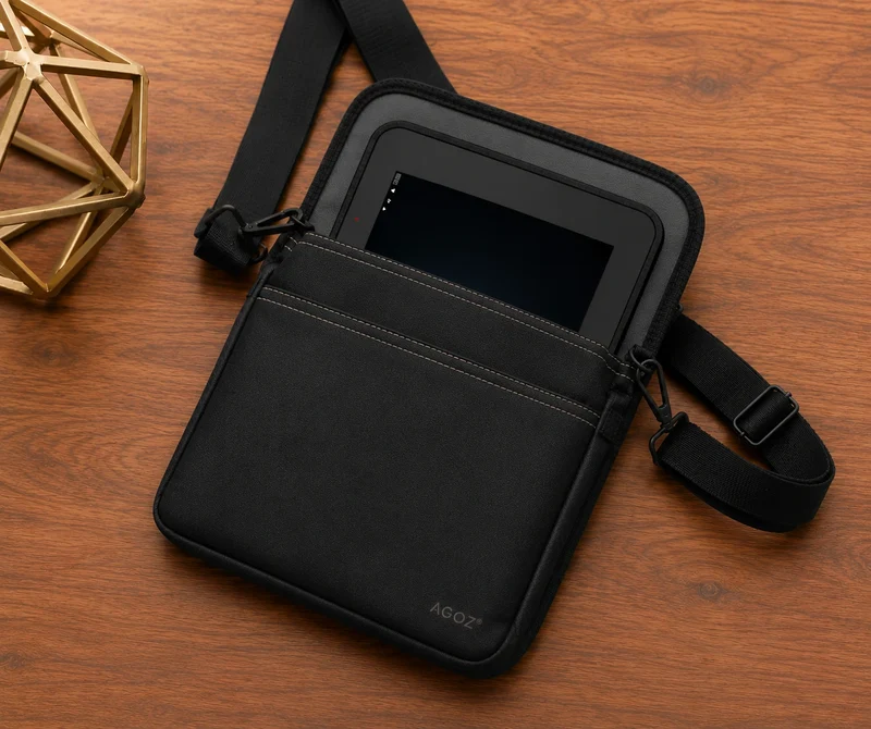 Étui de transport durable pour tablettes Rhino avec bandoulière