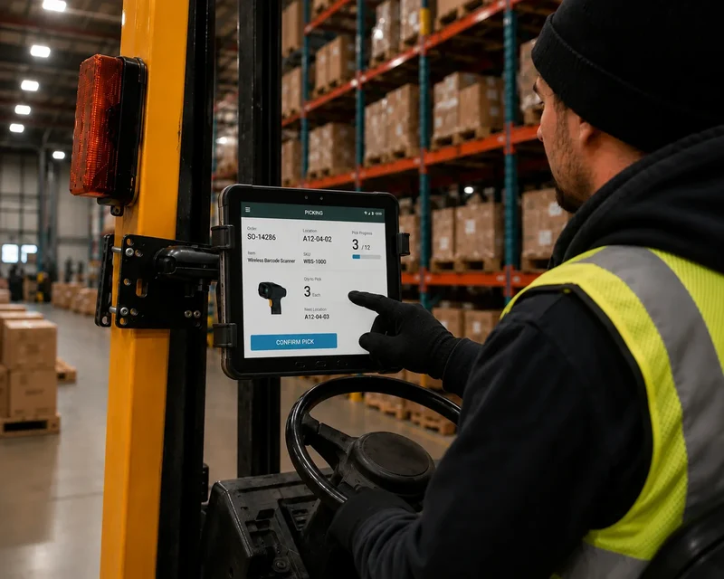 Support de montage pour chariot élévateur AGOZ Rhino Tablet