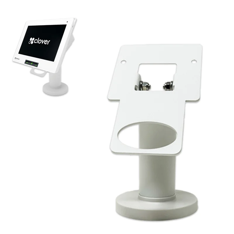 Support métallique pivotant et inclinable à profil élevé pour terminal POS Clover Mini