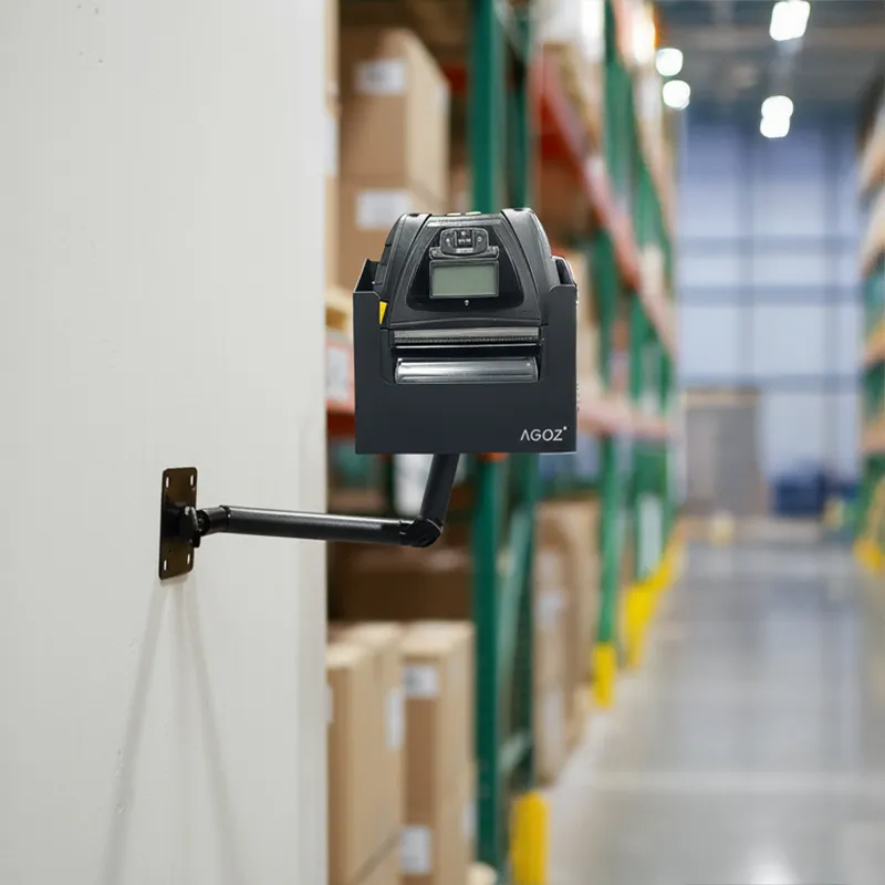 Support de bras industriel avec support métallique pour imprimantes portables Honeywell