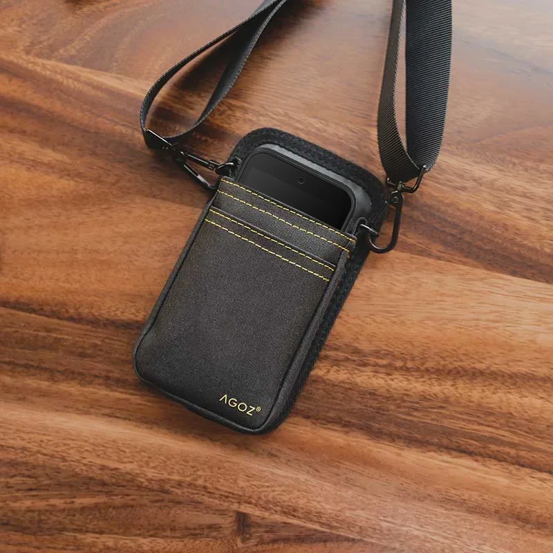 Étui portable pour terminal de point de vente Toast Go 3 avec bandoulière et ceinture | Agoz
