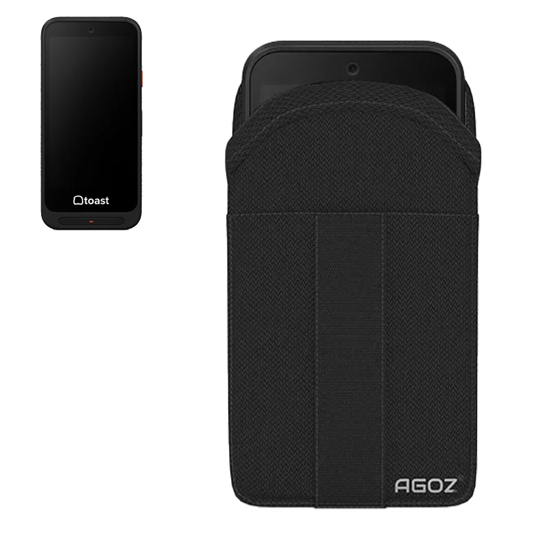 Étui POS pour terminal portable Toast Go 3 avec clip de ceinture sécurisé | Agoz