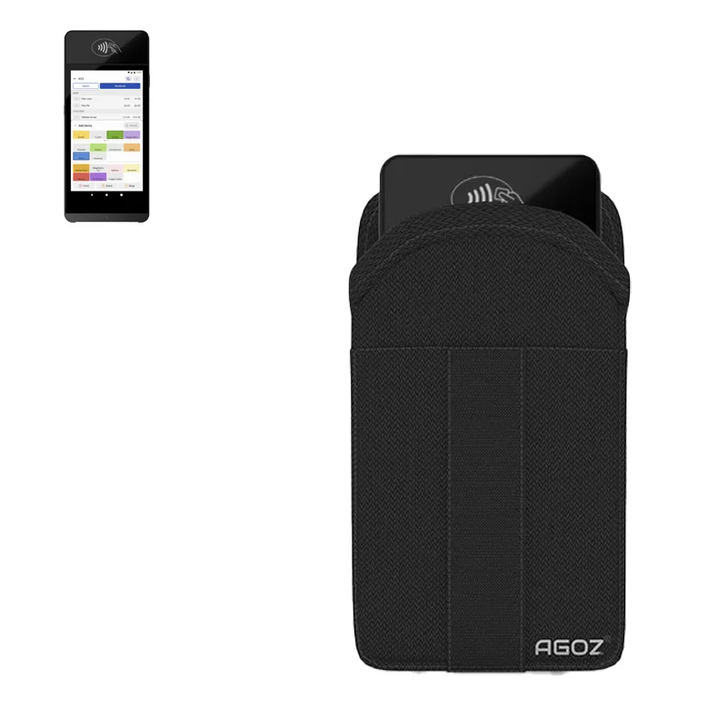 Pochette POS robuste pour terminal portable Toast S1 avec clip de ceinture sécurisé | Agoz