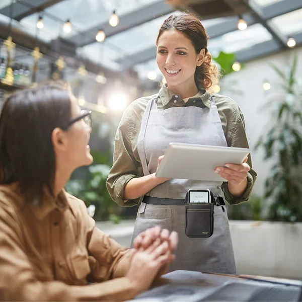 Étui pour terminal de point de vente Square avec ceinture robuste ajustable | Agoz
