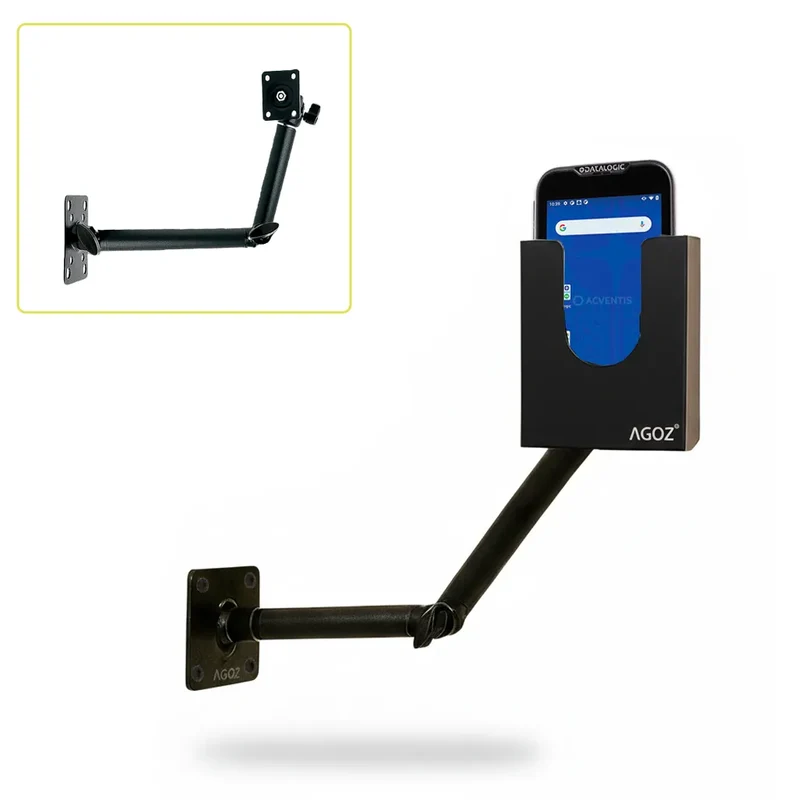 Support à bras pivotant pour scanner de codes-barres Datalogic pour poste de travail | Agoz