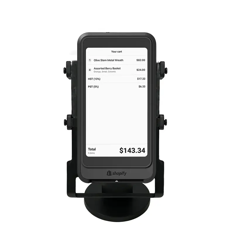 Support pivotant réglable pour terminal Shopify POS