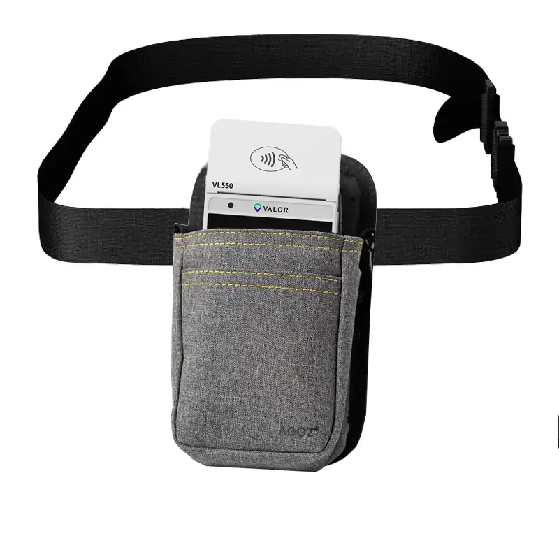 Étui pour terminal POS Valor avec ceinture réglable robuste | Agoz