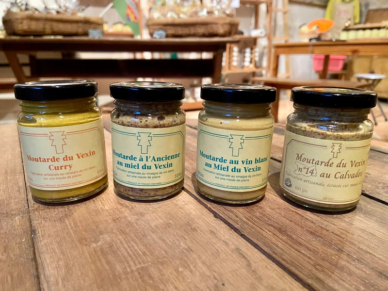 La ferme de la distillerie - Moutarde du Vexin au Curry - 100 g 200 g