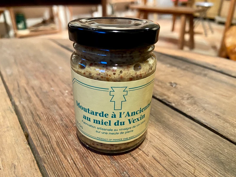La ferme de la distillerie - Moutarde à l'Ancienne au miel du Vexin - 100 g 200 g