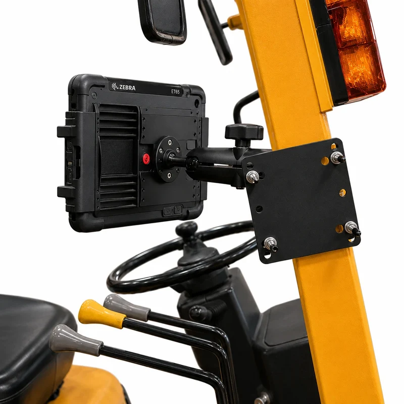 Support de fixation pour chariot élévateur pour tablette durcie Zebra | Agoz