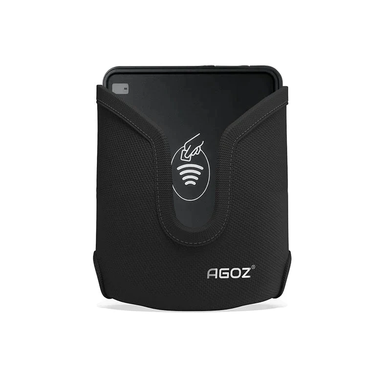 Étui holster robuste pour terminal de paiement portable Adyen POS avec clip de ceinture métallique et boucle | Agoz