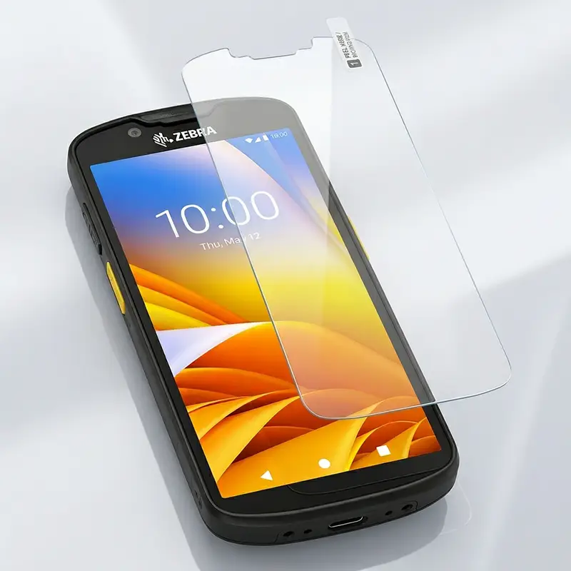 Protecteur d'écran en verre trempé Zebra TC58 / TC53 pour flux de travail mobiles partagés | Agoz